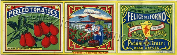 FELICE DEL FORNO bbe- Peeled Tomatoes old label (ins140807)