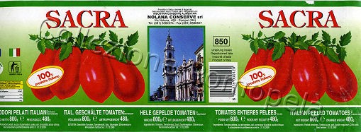 SACRA bbe2009 800g  -100% prodotto italiano- [250508]